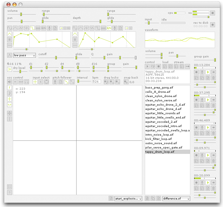 Spongefork 3.1 main window